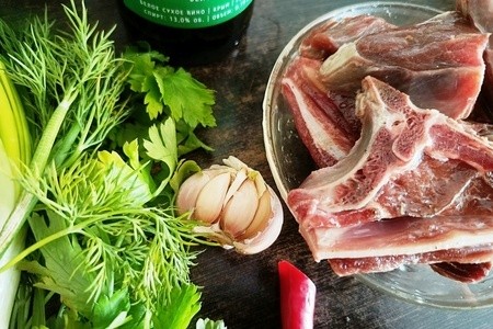 Чакапули из ягнёнка - пасхальное грузинское блюдо