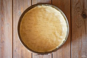 Открытый песочный пирог с творогом и ягодами Открытый песочный пирог с творогом и ягодами