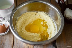 Кукурузные лепешки с творогом Кукурузные лепешки с творогом