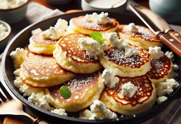 
Сырники из творога с манкой на сковороде пышные вкусные рецепты с яйцами	