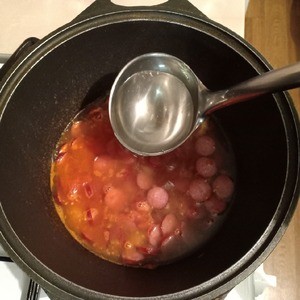 Итальянский суп с фасолью и сосисками Итальянский суп с фасолью и сосисками