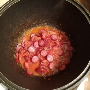 Итальянский суп с фасолью и сосисками Итальянский суп с фасолью и сосисками