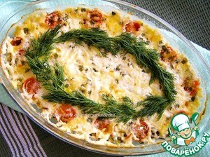 Кассероль с форелью и рисом Кассероль с форелью и рисом