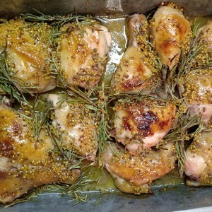 Курица в горчично-медовом соусе Курица в горчично-медовом соусе