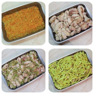 Курица в томатном соусе с оливками