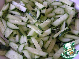 Огуречный салат с фетой Огуречный салат с фетой