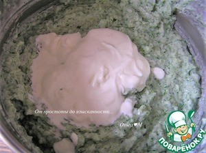 Торт-мусс с курицей и шпинатом Торт-мусс с курицей и шпинатом