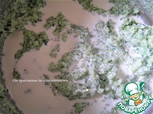 Торт-мусс с курицей и шпинатом Торт-мусс с курицей и шпинатом