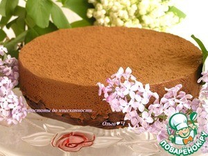 Торт "Шоколадный трюфель" без выпечки Торт "Шоколадный трюфель" без выпечки