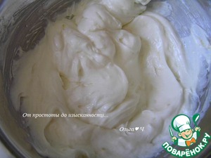 Вафельный торт с маскарпоне и киви