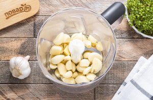 Икра из чеснока на зиму