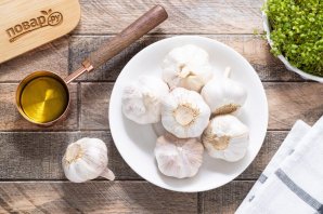 Икра из чеснока на зиму