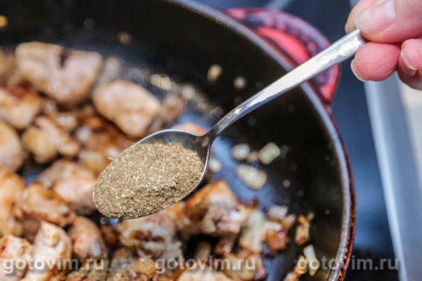 Лобио из красной фасоли с мясом