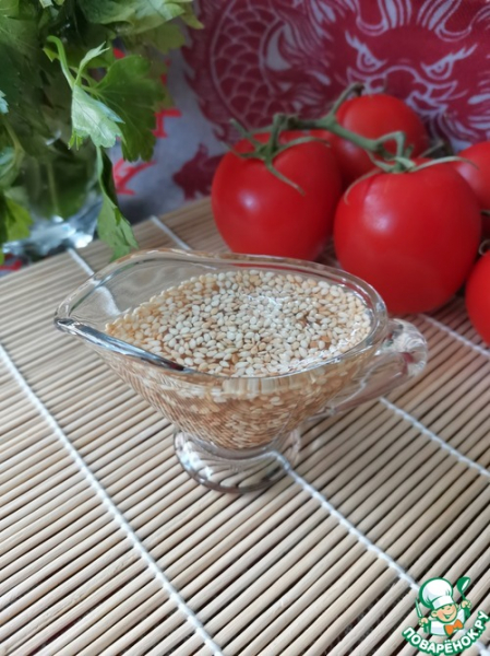 Кунжутно-имбирный соус Кунжутно-имбирный соус