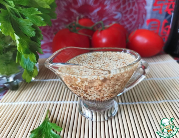 Кунжутно-имбирный соус Кунжутно-имбирный соус