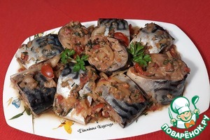 Скумбрия домашнего посола к 23 февраля Скумбрия домашнего посола к 23 февраля