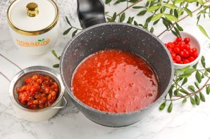 Повидло из калины Повидло из калины
