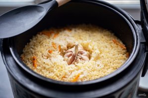 Диетический плов в мультиварке
