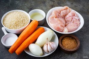 Диетический плов в мультиварке