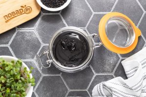 Паста тахини из черного кунжута Паста тахини из черного кунжута