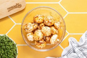 Шампиньоны в духовке