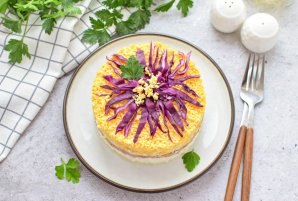 Салат "Хризантема" Салат "Хризантема"