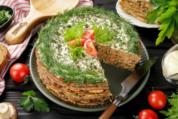 Мясной торт Мясной торт