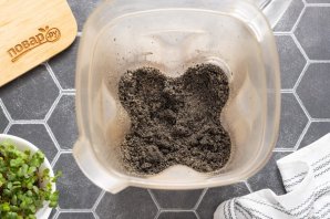 Паста тахини из черного кунжута Паста тахини из черного кунжута