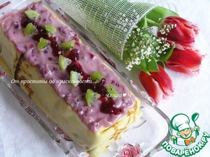 Блинный террин "Брусничная масленица" Блинный террин "Брусничная масленица"