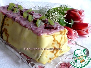 Блинный террин "Брусничная масленица" Блинный террин "Брусничная масленица"