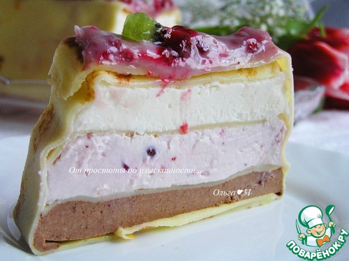 Блинный террин "Брусничная масленица" Блинный террин "Брусничная масленица"