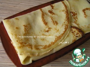 Блинный террин "Брусничная масленица" Блинный террин "Брусничная масленица"