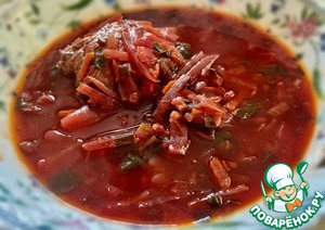 Бордовые щи