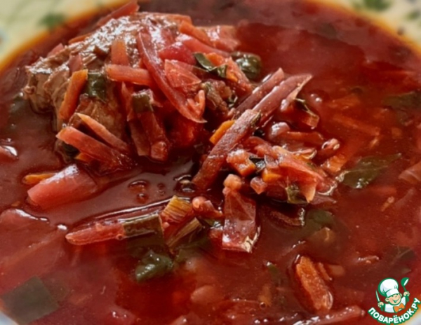 Бордовые щи