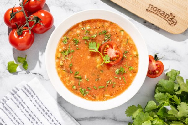 Суп «Кровавая Мэри» Суп «Кровавая Мэри»