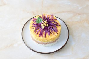 Салат "Хризантема" Салат "Хризантема"