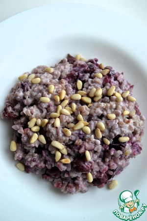 Каша из булгура с ягодами Каша из булгура с ягодами