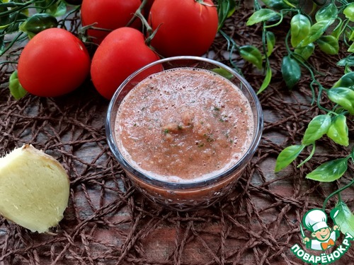 Острый соус из помидоров Острый соус из помидоров