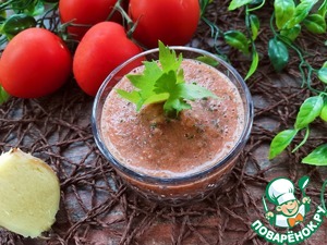 Острый соус из помидоров Острый соус из помидоров