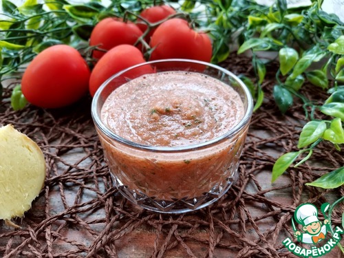 Острый соус из помидоров Острый соус из помидоров