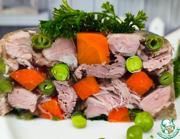 Потофе из свиной рульки Потофе из свиной рульки