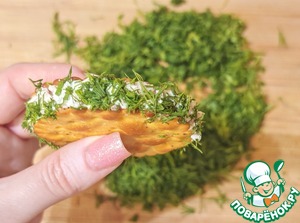 Сэндвичи из крекеров с ветчиной Сэндвичи из крекеров с ветчиной