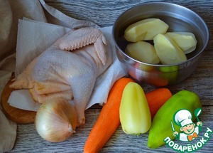 Соус по-кубански с курицей