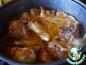 Соус по-кубански с курицей