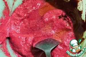 Свекольный соус с овощами