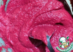 Свекольный соус с овощами