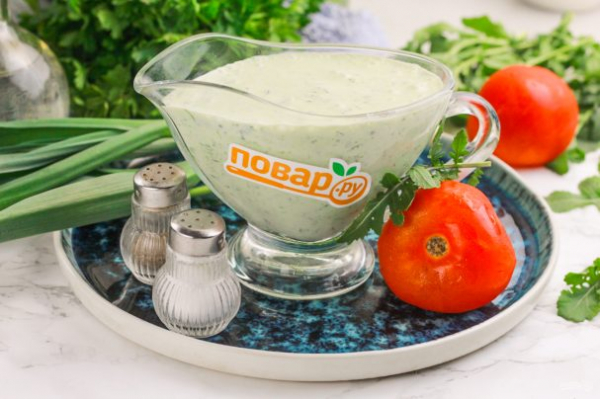 Белый соус со сметаной Белый соус со сметаной