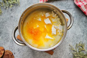 Суп из брынзы