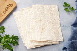 Лаваш с сыром в аэрогриле