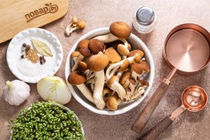 Маринованные опята с уксусом